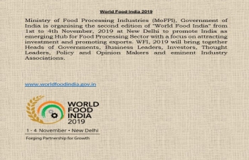 World Food India 2019